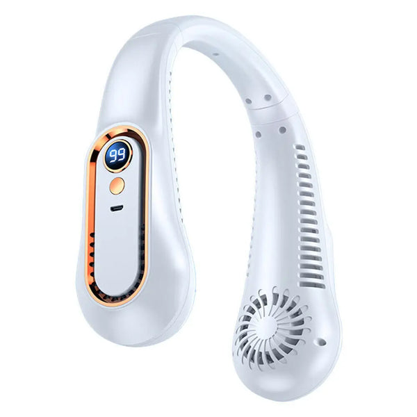 Neck Fan USB Portable Neck Fan Rechargeable Portable Cooler Neckband Bladeless~ Nuvio Mall
