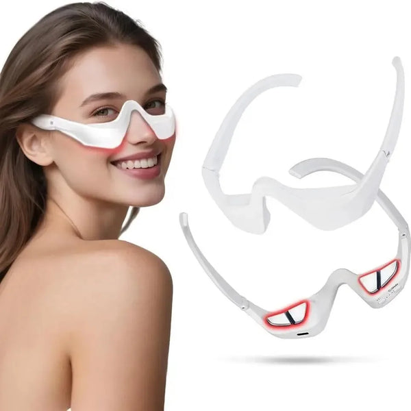 3D Red Light EMS Eye Massager  Dark Circles Eye Bag Removal Eye Wrinkles Eye Fatigue Relaxing Care Beauty Machine Nuvio Mall