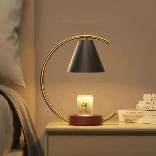 Dimmable Candle Warmer Lamp – Efficient, Flame - Free Fragrance - Nuvio Mall