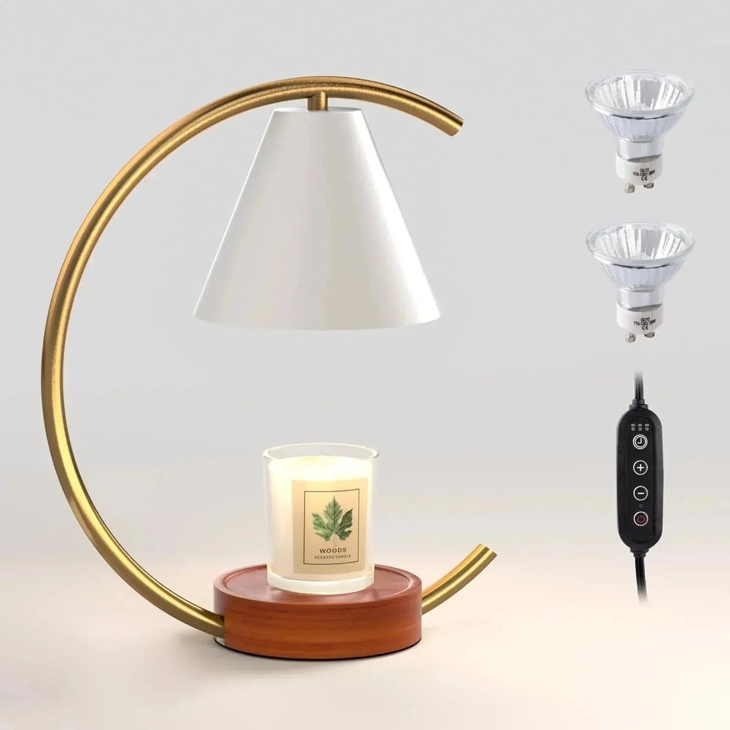 Dimmable Candle Warmer Lamp – Efficient, Flame - Free Fragrance - Nuvio Mall