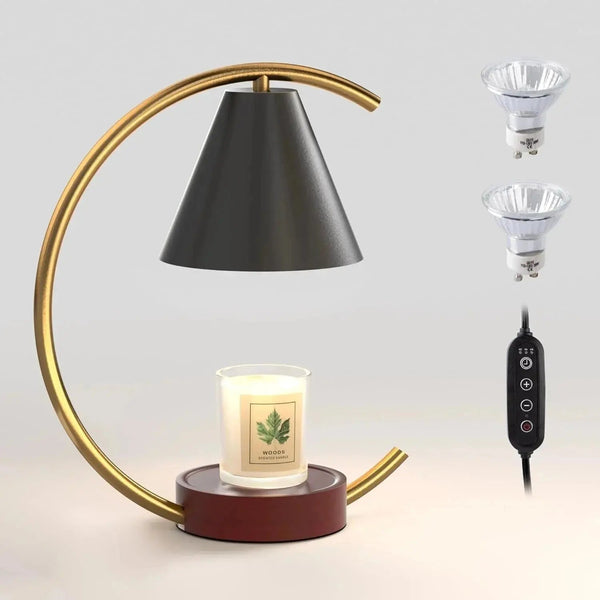 Dimmable Candle Warmer Lamp – Efficient, Flame - Free Fragrance - Nuvio Mall