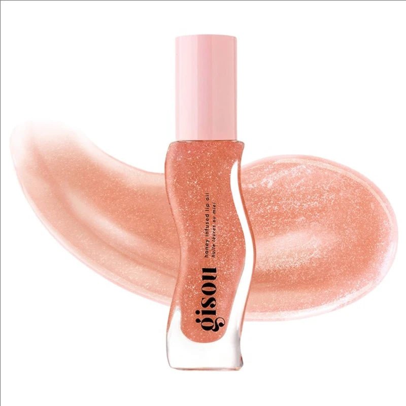 Gisou New Colors Full Range Of Long - lasting Moisturizing Raspberry Swirl Lip Oils Lip Gloss Care Lip Plumping Exfoliating Gloss - Nuvio Mall