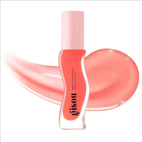 Gisou New Colors Full Range Of Long - lasting Moisturizing Raspberry Swirl Lip Oils Lip Gloss Care Lip Plumping Exfoliating Gloss - Nuvio Mall