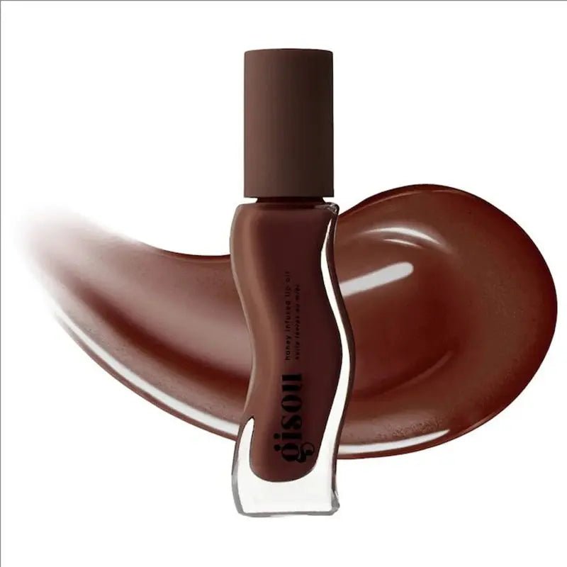 Gisou New Colors Full Range Of Long - lasting Moisturizing Raspberry Swirl Lip Oils Lip Gloss Care Lip Plumping Exfoliating Gloss - Nuvio Mall