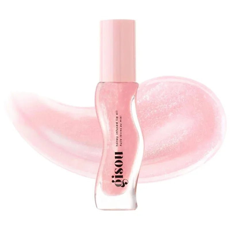 Gisou New Colors Full Range Of Long - lasting Moisturizing Raspberry Swirl Lip Oils Lip Gloss Care Lip Plumping Exfoliating Gloss - Nuvio Mall