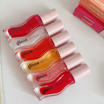 Original Gisou Moisturizing Lip Balm Lip Oil Gloss Care Of The Lips Benetitnt For Lips Plumping Exfoliating Plumping Gloss Oil - Nuvio Mall